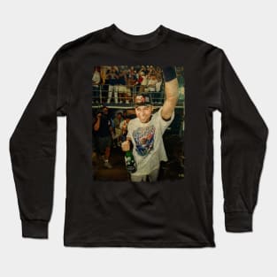 Derek  Jeter in New York Yankees Long Sleeve T-Shirt